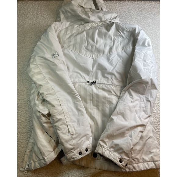 BODY GLOVE Snow Ski Snowboarding JACKET Womens Medium White Hood - Picture 11 of 12
